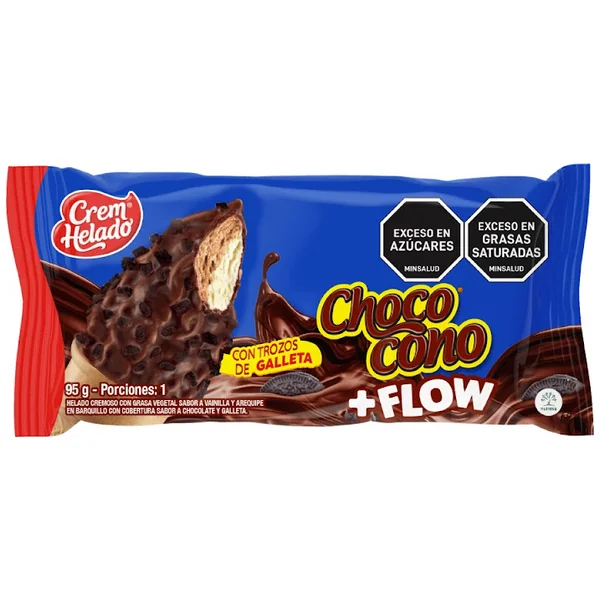 Helado Chococono Flow Vainilla Y Arequipe X 1 Und