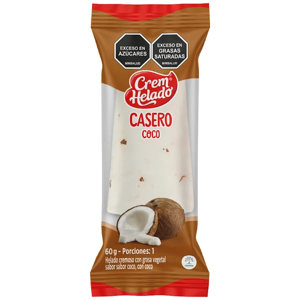 Helado Crem Helado Casero Coco X 60 Gr