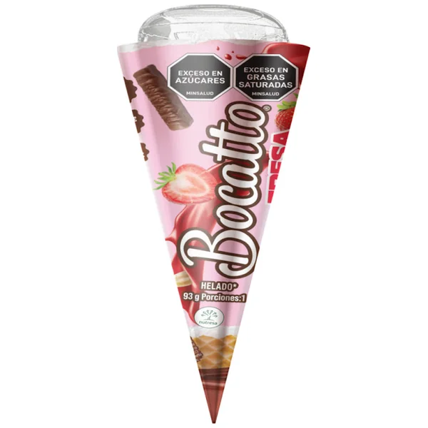 Helado Bocatto Vainilla Fresa X 93 Gr