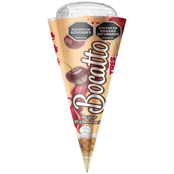 Helado Bocatto 3 Leches X 93 Gr