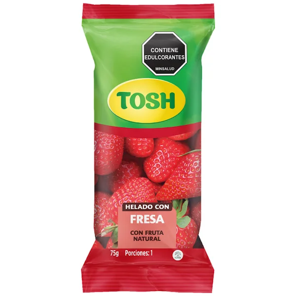 Paleta Tosh Fresa Bolsa X 75 Gr