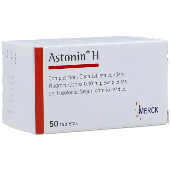 Astonin H Tabletas 0.10 Mg Frasco X 50