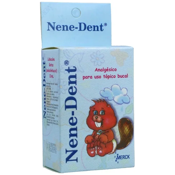 Nene-Dent Analgesico Para Uso Tópico Bucal Frasco X 10 mL