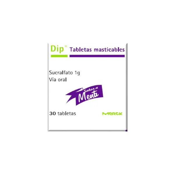 Dip 1Gr. Blister X 2 Tabletas Masticables - Sabor A Menta