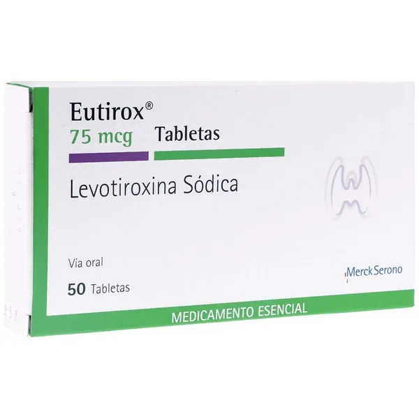 Eutirox 75Mcg Caja X 50 Tabletas