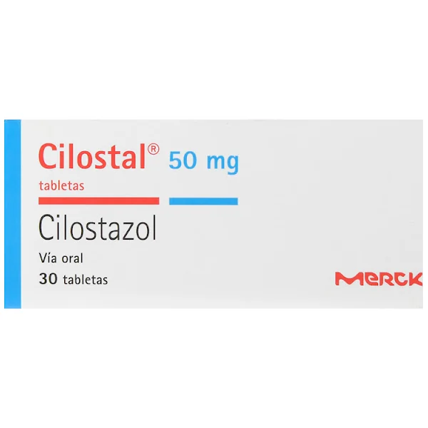 Cilostal Cilostazol 50 Mg Merck Caja X 30 Tabletas