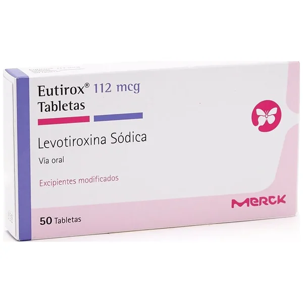 Eutirox 112Mcg Caja X 50 Tabletas