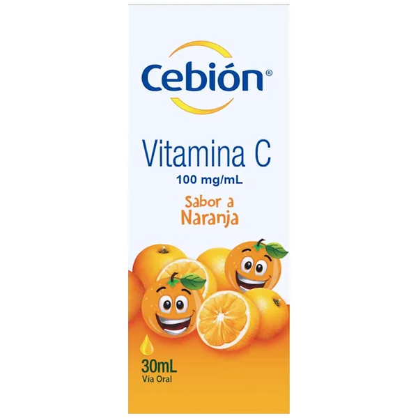 Cebión 100Mg/mL Solución Oral Frasco X 30mL