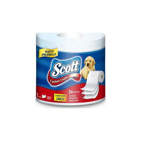 Papel HIG Scott Cuidado Completo X 1 Rollo