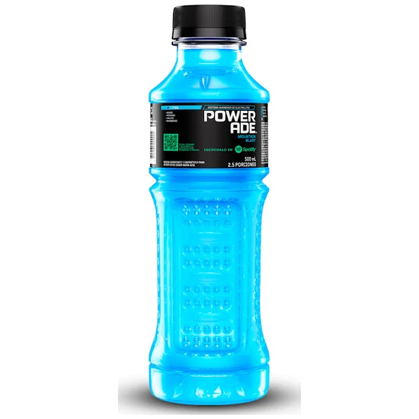Bebida Hidratante Powerade Mountain Blast Botella x 500 ml