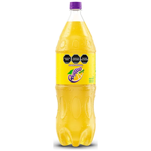 Gaseosa Quatro Toronja Sabor Original Botella X 1.5 Lt