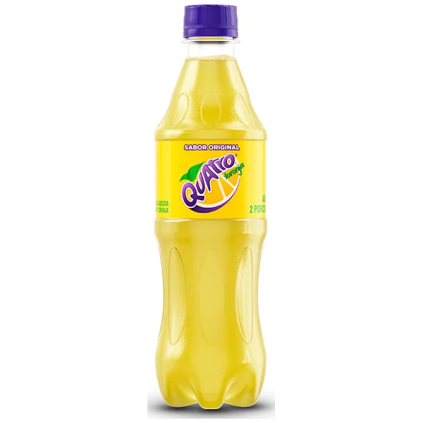 Gaseosa Quatro Toronja Sabor Original Botella X 400 Ml