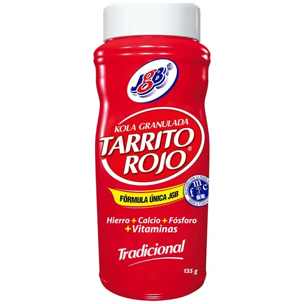 Kola Granulada Tarrito Rojo Granulado Tarro X 135 G