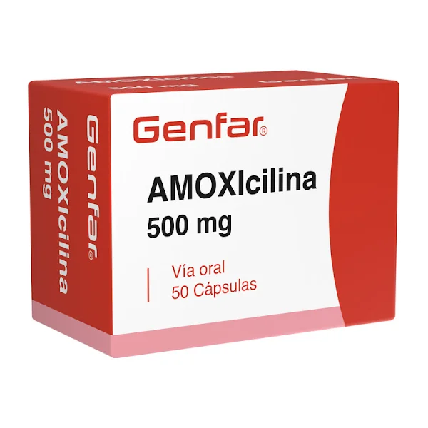 Amoxicilina Cápsulas 500Mg Blister X 10