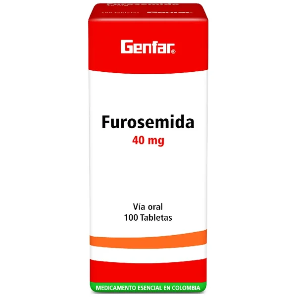 Furosemida 40Mg Blister X 10 Tabletas