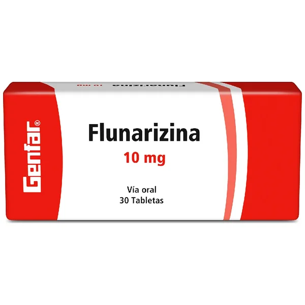 Flunarizina Genfar 10Mg Caja X 30 Tabletas