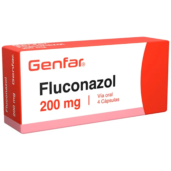 Fluconazol 200Mg Capsulas Caja X 4 Genfar