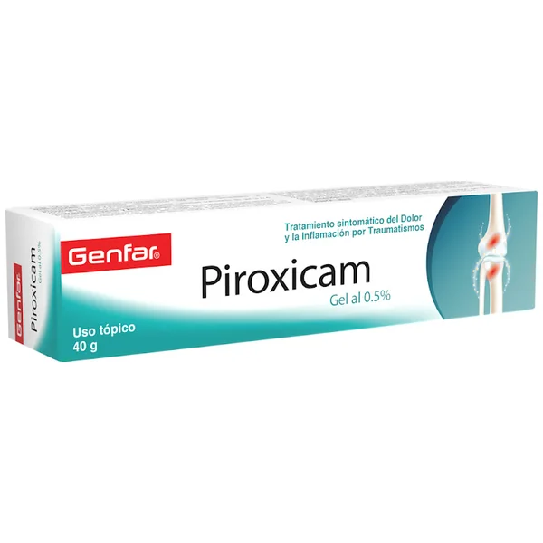 Piroxicam Gel 0,5% Tubo X 40 Gr