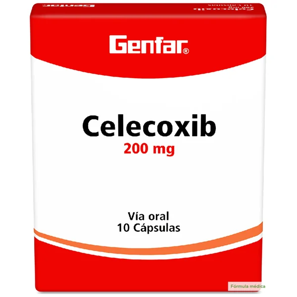 CELECOXIB 200 MG 10 CAPSULAS GF(P)16120