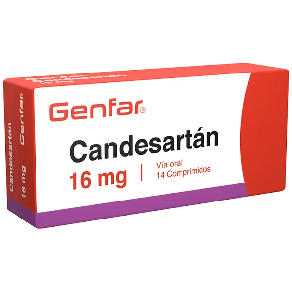 CANDESARTAN 16 MG 14 TABLETAS GF(P)15725