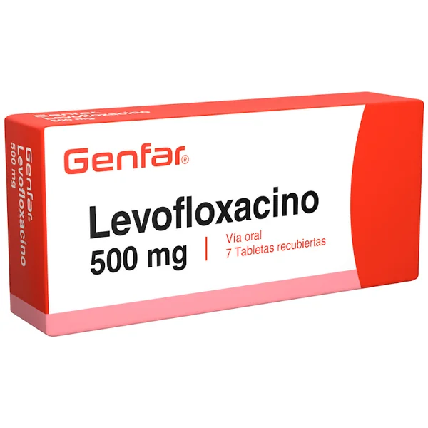 Levofloxacino Genfar 500Mg Caja X 7 Tabletas