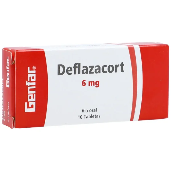 Deflazacort Tabletas 6Mg Caja X 10