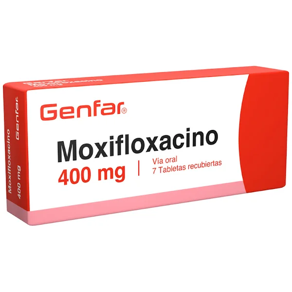 Moxifloxacino 400 Mg Caja X 7 Tabletas