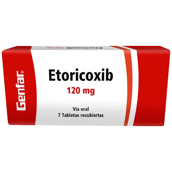 Etoricoxib 120 Mg X 7 Tabl +++