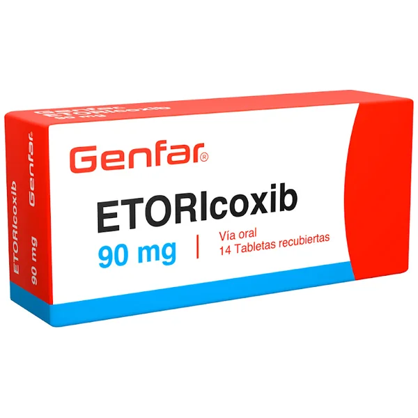 Etoricoxib 90 Mg X 14 Tabl +++