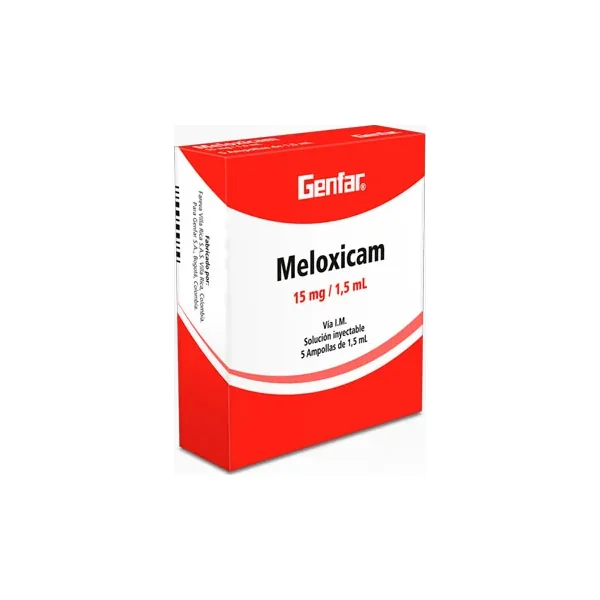 MELOXICAM 15 MG/1.5 ML GENFAR