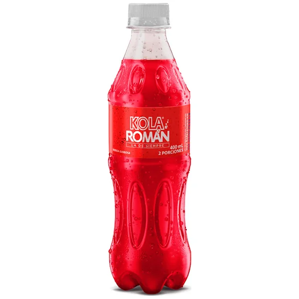 Gaseosa Kola Roman Sabor Original Botella X 400 Ml