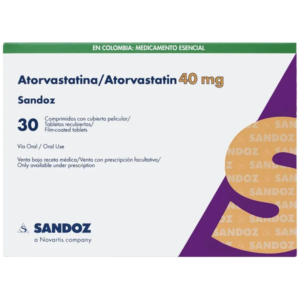 Atorvastatina 40 MG (Sandoz)