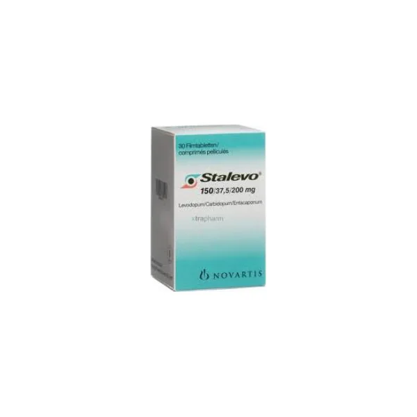 Stalevo Carbidopa + Entacapona + Levodopa 37.5Mg/200mg/150mg Novartis Caja X 30 Comprimidos