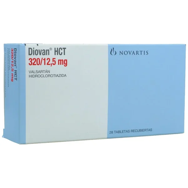 Diovan Tabletas Recubiertas HCT 320/12.5Mg Caja X 28