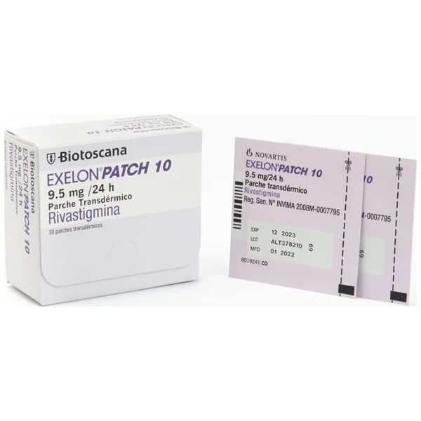 Exelon Patch 9.5Mg/24H 18Mg Caja X 30 Parches - Sistema TransdErmico