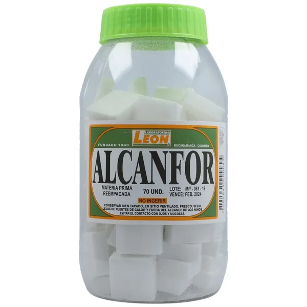 Alcanfor Leon X 1 Tableta Individual