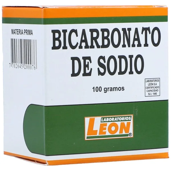 Bicarbonato De Sodio Polvo Caja X 100Gr