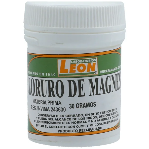 CLORURO DE MAGNESIO 30 GR LEON