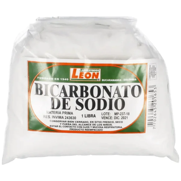 Bicarbonato De Sodio Polvo Bolsa X 500Gr