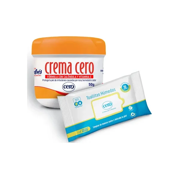 Crema Cero Cal/vit E + Toallitas FCO X 50 GR
