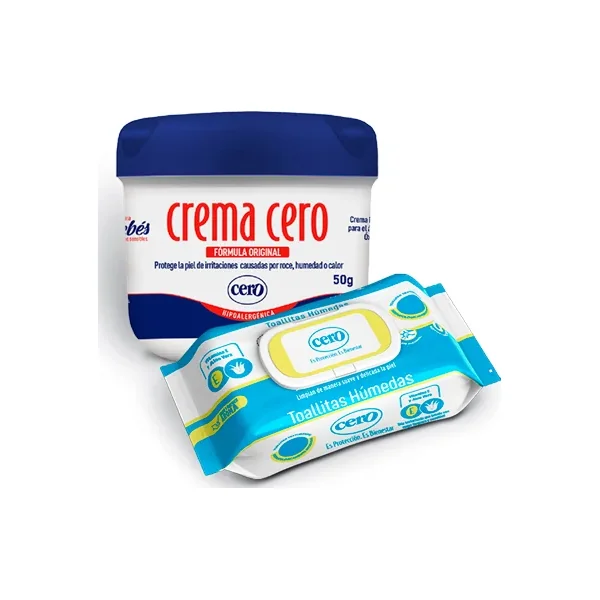 Crema Cero + Toallitas FCO X 50 GR
