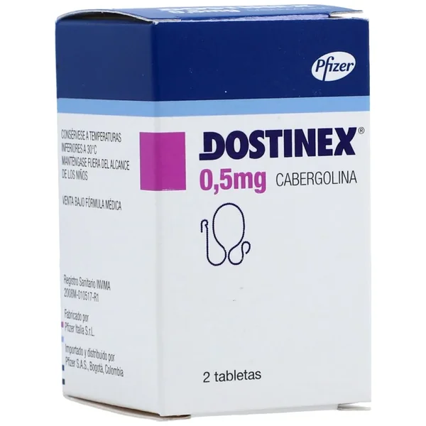 Dostinex 0.5Mg Caja X 2 Tabletas