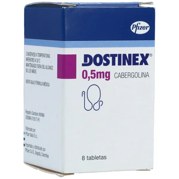 Dostinex Tabletas 0.5Mg Frasco X 8