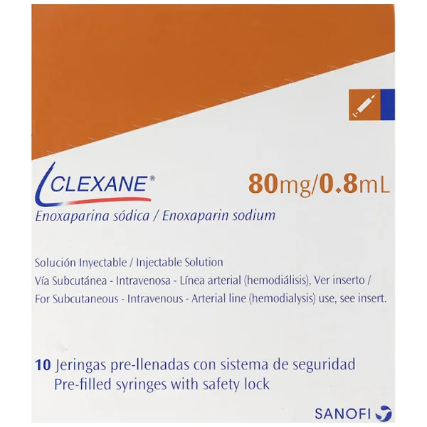 CLEXANE 80M/0.8ML INY.10UND(P)261296(SC)
