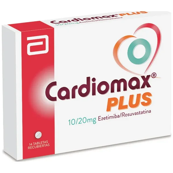 Cardiomax Plus Tabletas Recubiertas (10+20)Mg Caja X 14
