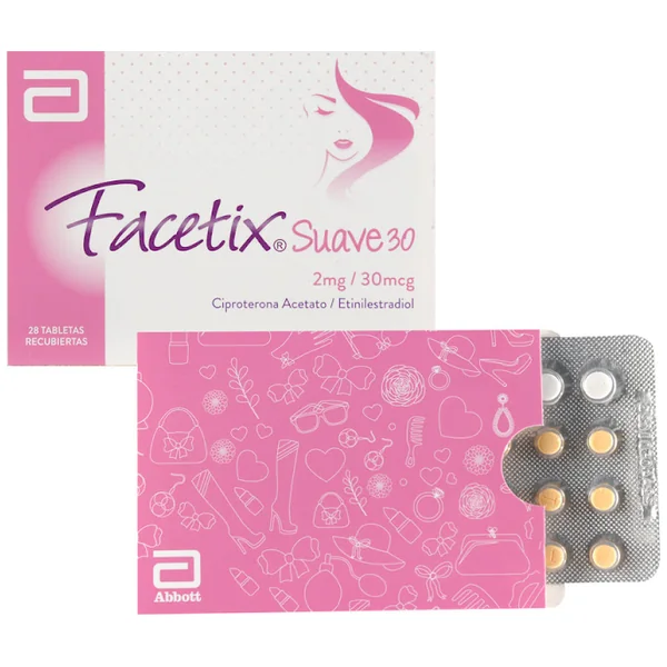 Facetix Suave 2Mg/30mcg Caja X 28 Tabletas