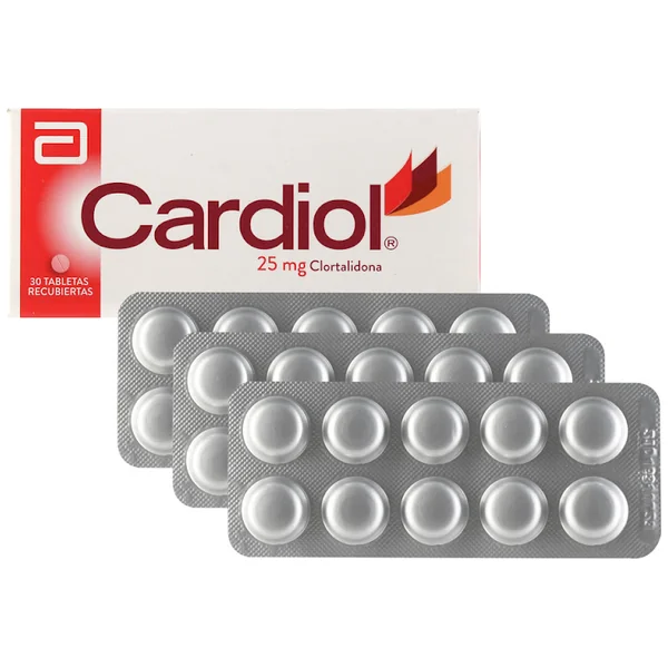 CARDIOL 25 MG 30 TABLETAS AG