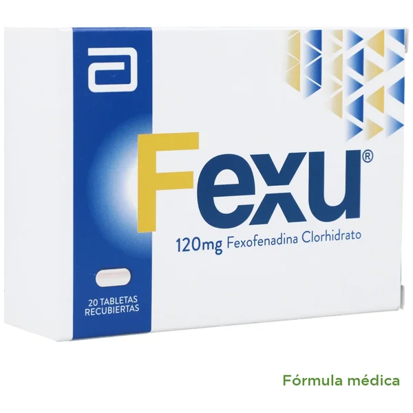 Fexu Tabletas Recubiertas 120 Mg Caja X 20
