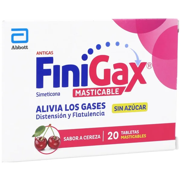 FINIGAX MASTICABLE MENTA 36 TABLETAS