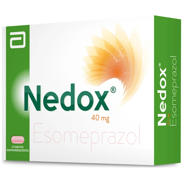 Nedox Esomeprazol 40 Mg Abbott Caja X 14 Tabletas